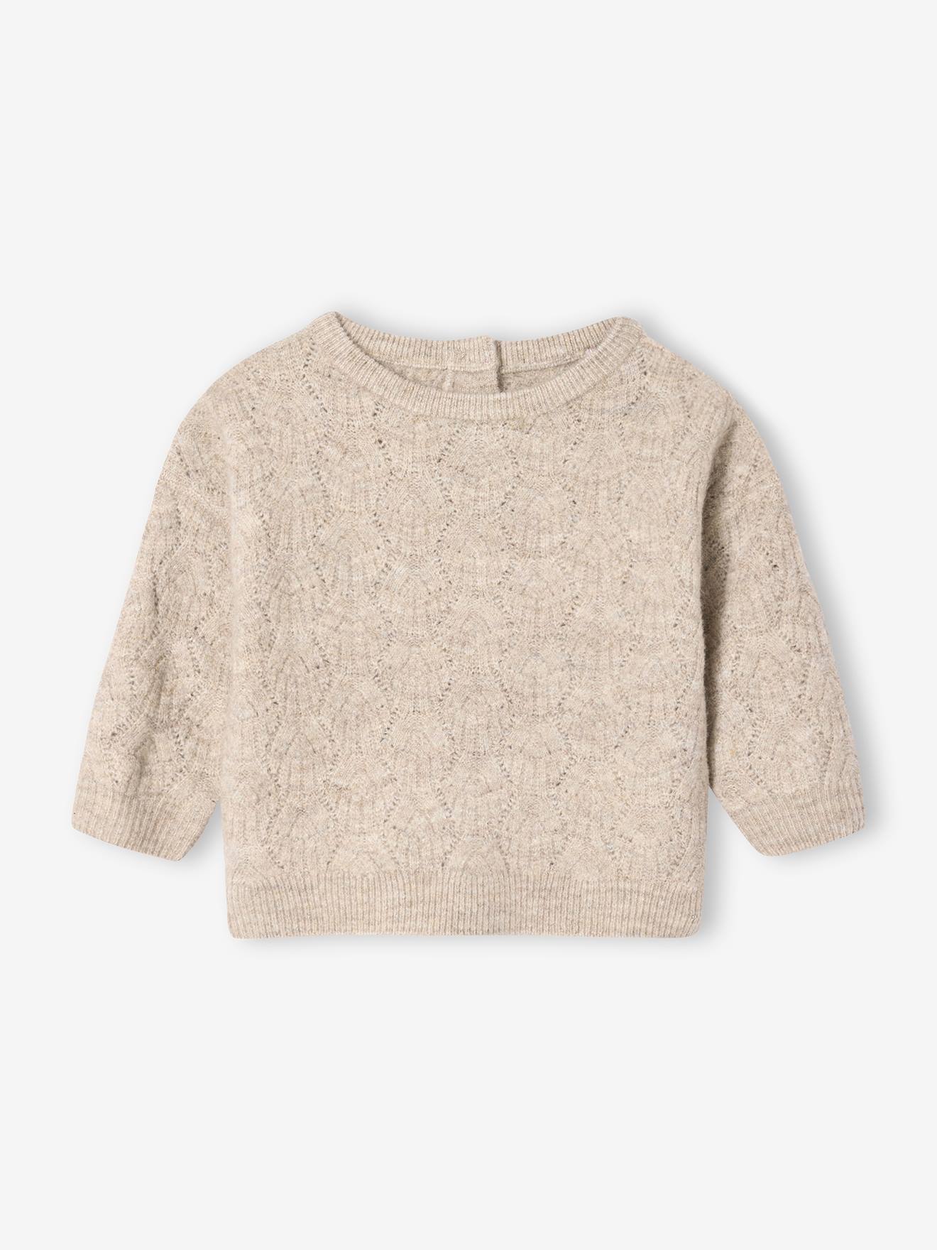 Strappy Fancy Knit Top for Babies - sage green, Baby
