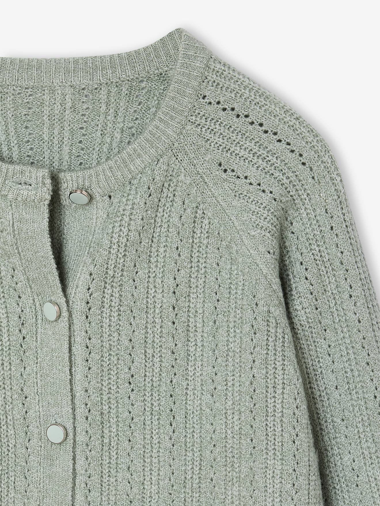 Gilet Matelassé Fille Husky – 13 Ans – Vert Pâle – Fabriqué En Italie – Neuf