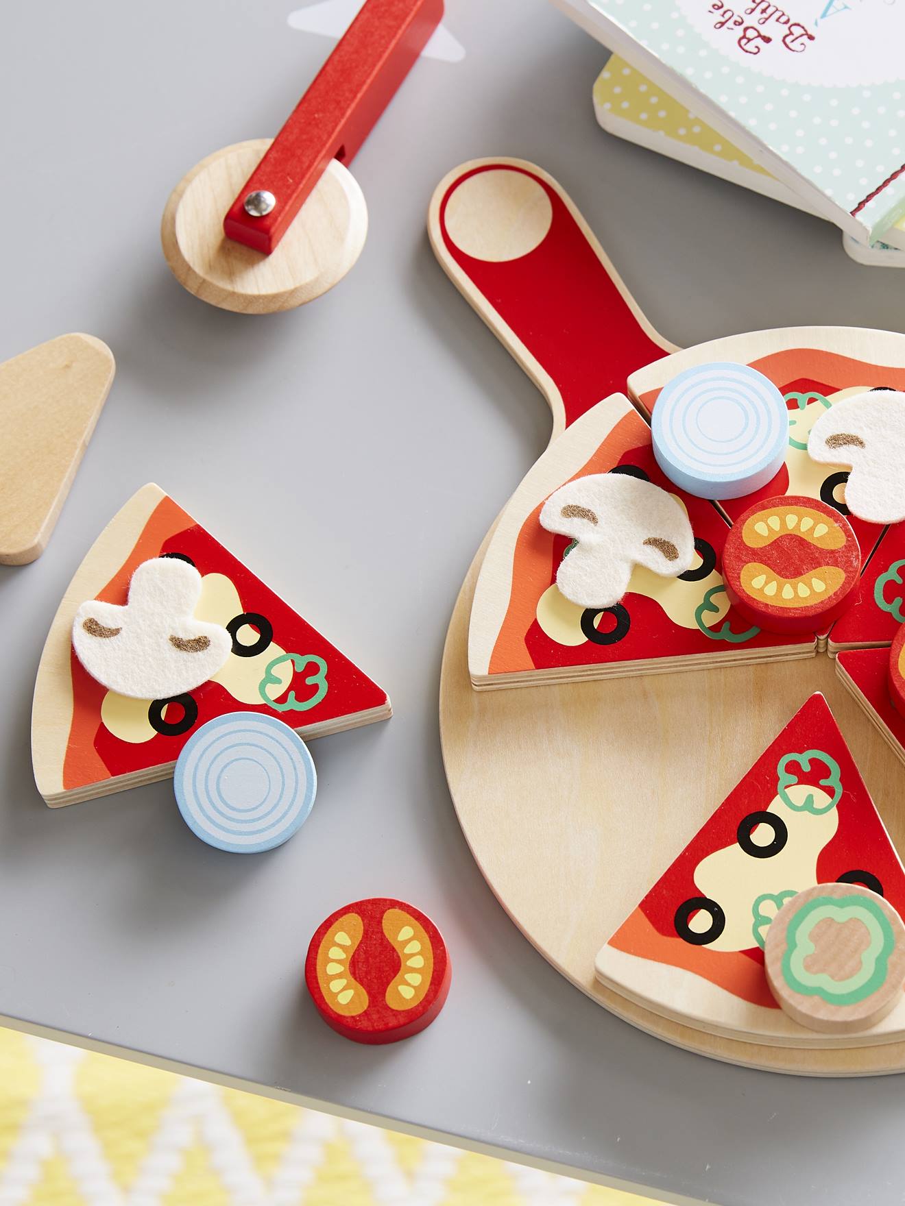 Wooden Pizza Toy