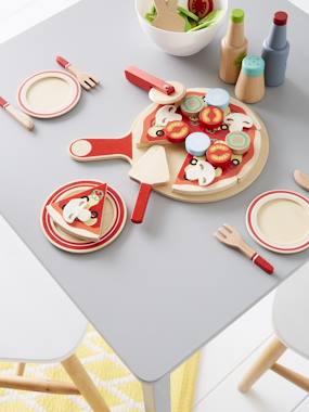 Toys-Wooden Pizza Set