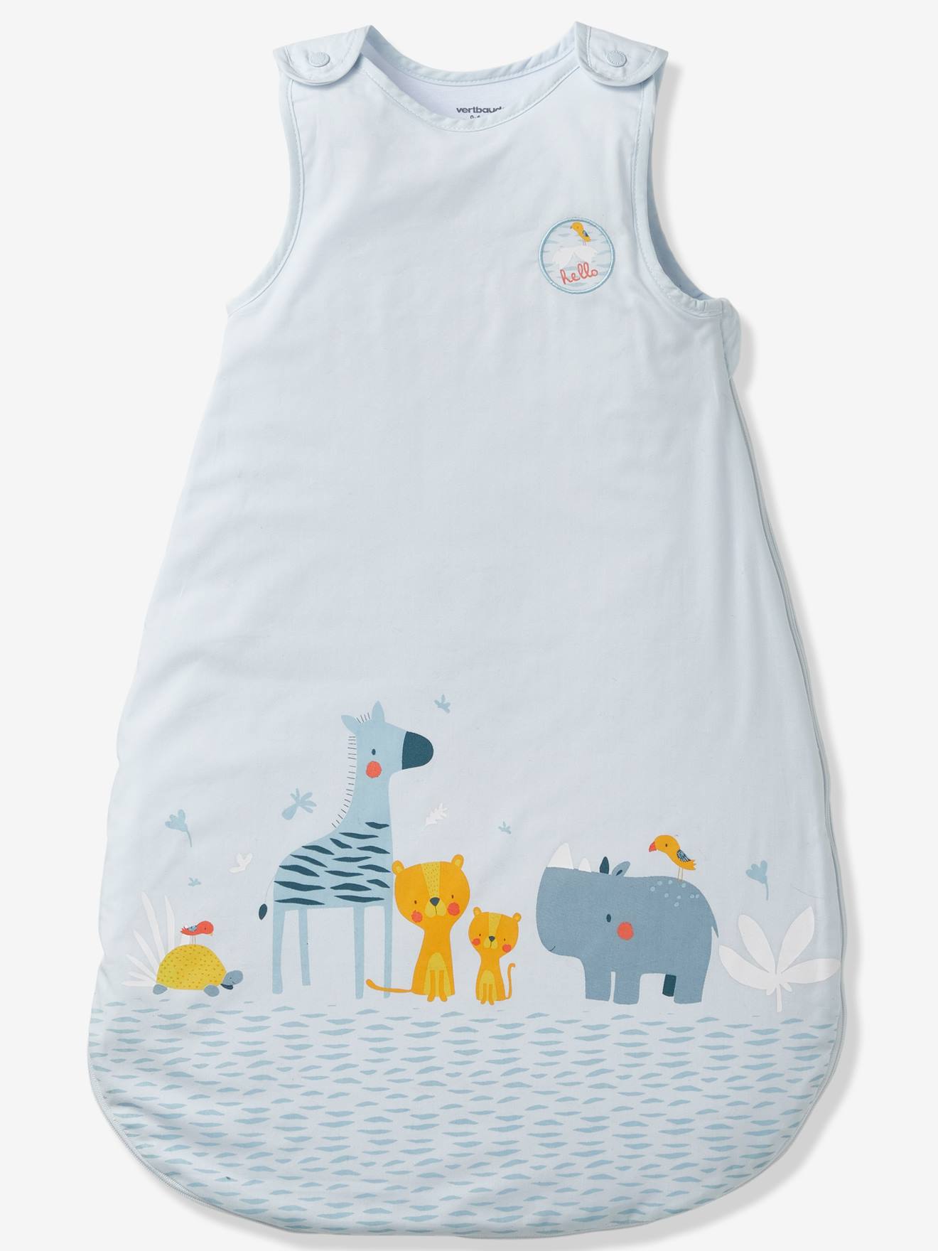 VERTBAUDET Gigoteuse sans manches ELEPHANTEAU BLANC 0//6 M