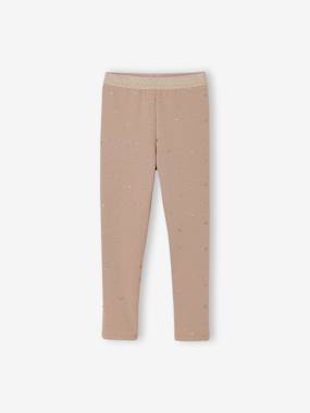 Legging fille doublé polaire imprimé étoiles brillantes  - vertbaudet enfant