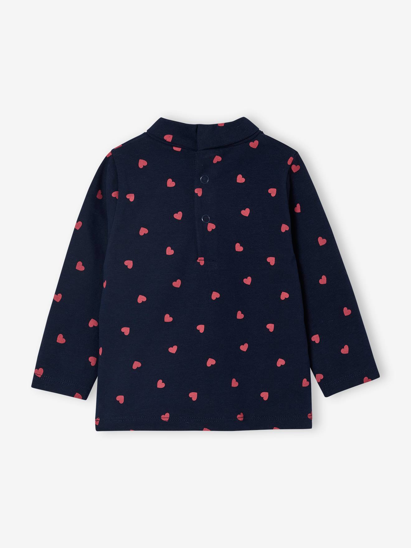 Ancien T-shirt Femme Marine 3X Bleu Floral Col Rond Ancien T-shirt Femme Marine 3X Bleu Floral Col Rond