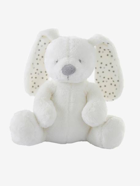 musical plush bunny soft toy white toys
