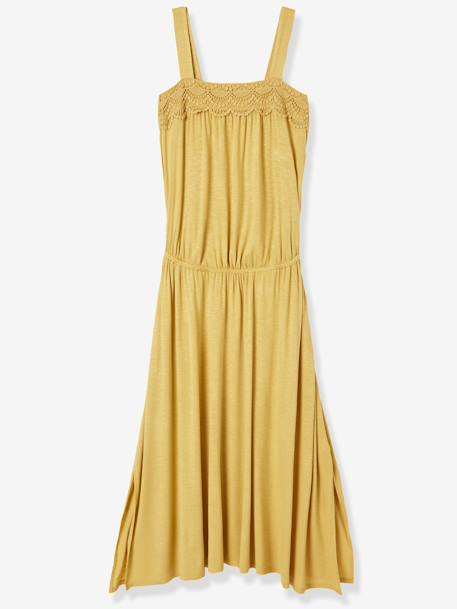 DRESS YELLOW MEDIUM SOLID - vertbaudet enfant 