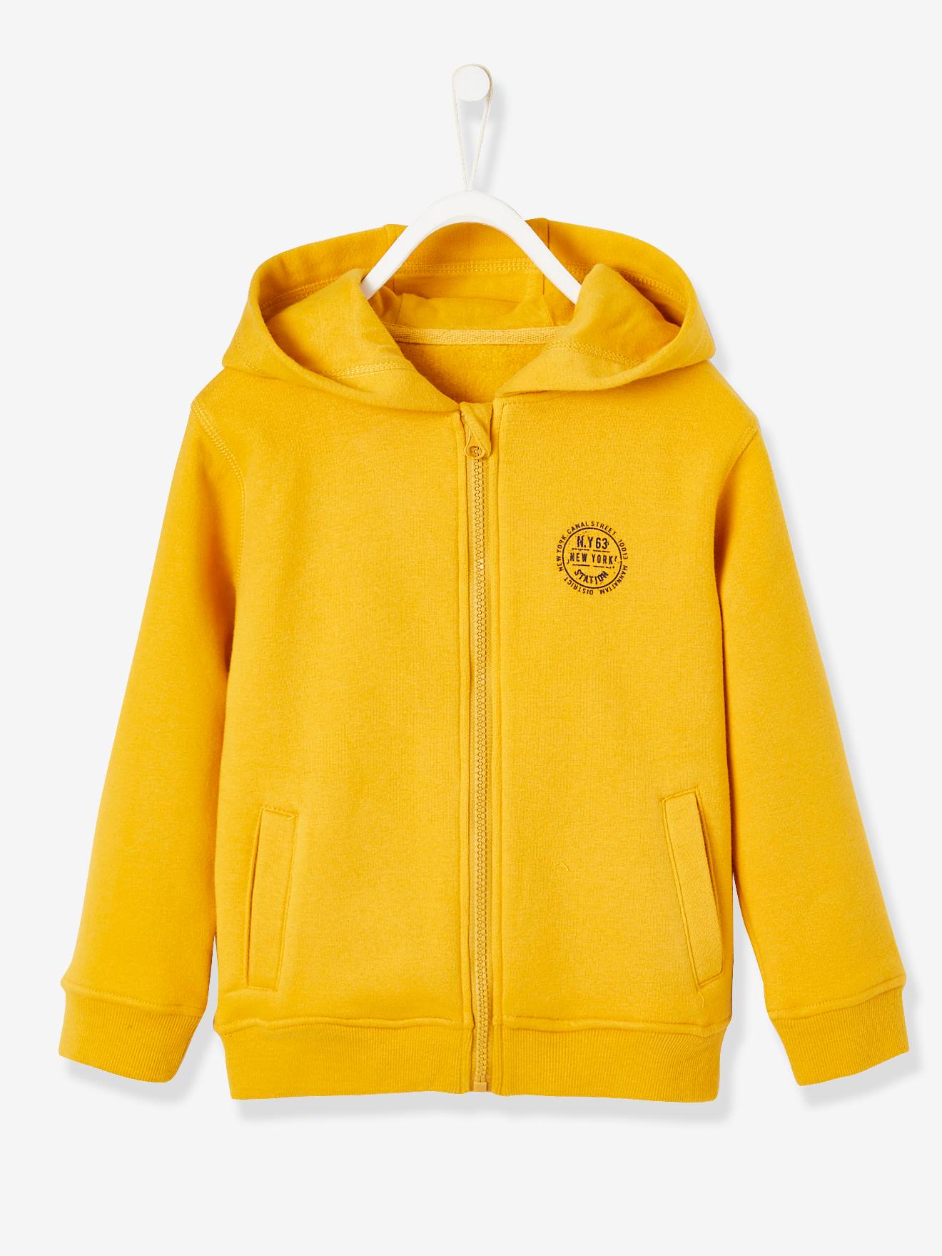 hoodie jacket yellow