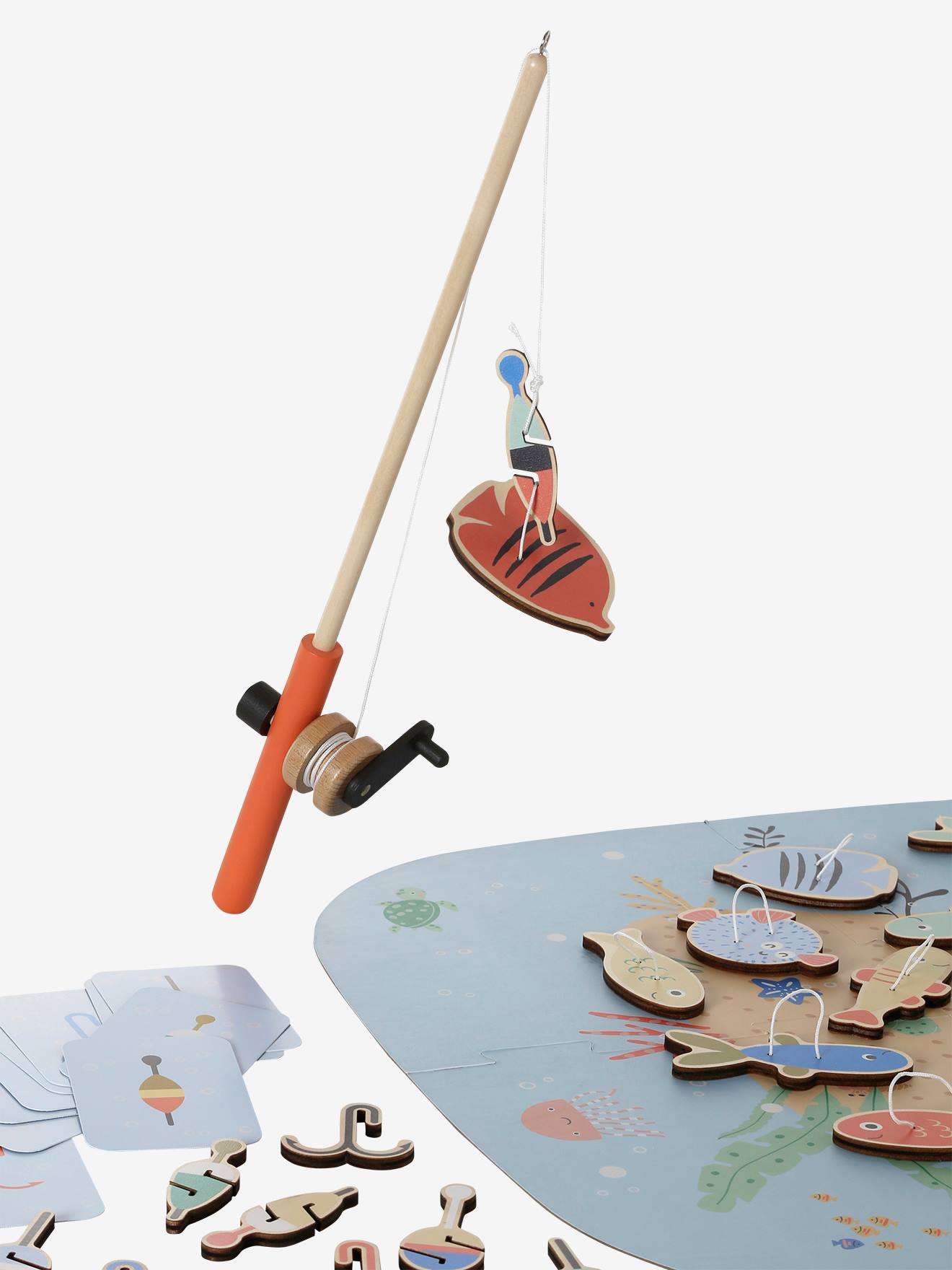 Jeu De Pêche à La Ligne Pour Enfant – Ancien Jouet Français (UNIS FRANCE)