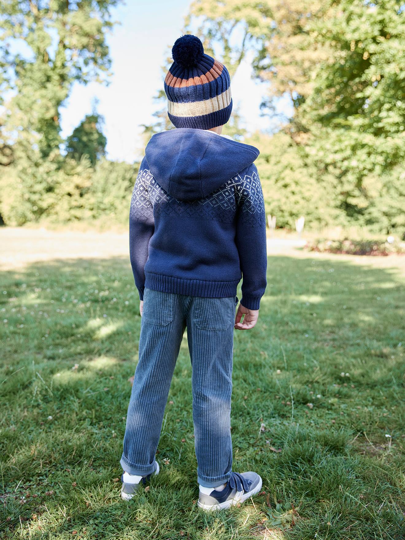 Gilet Baby Gap Gris Garçon Col Doublé Polaire Sherpa - Taille 12-18 Mois, Hiver