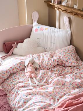 -Children's Duvet Cover + Pillowcase Set, LAPIN ROMANTIQUE