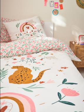 -Duvet Cover + Pillowcase Set with Recycled Cotton, Latino Vibes
