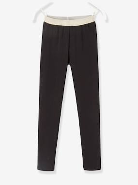 Legging fille ceinture irisée Basics  - vertbaudet enfant