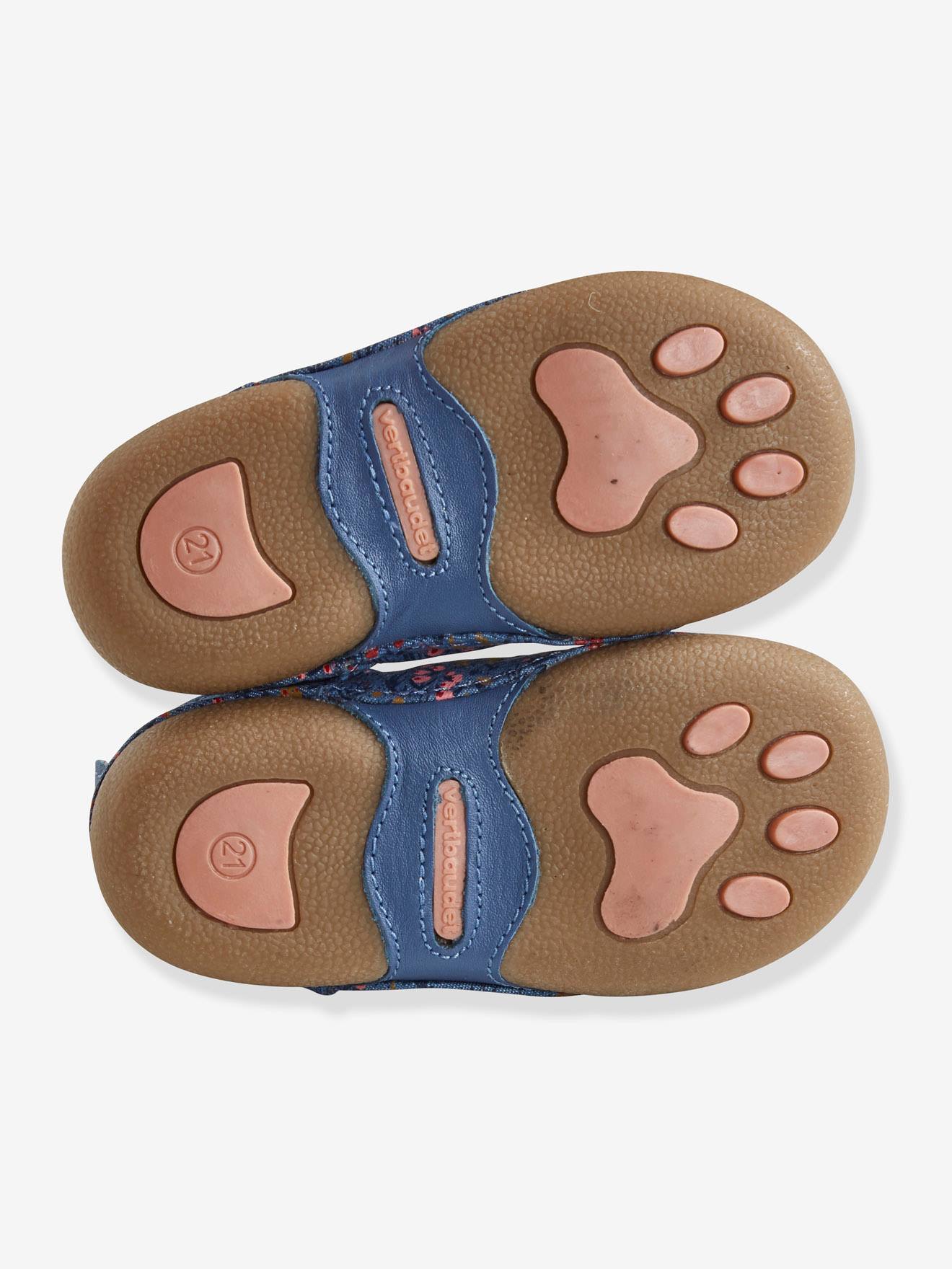 Mary Jane Shoes For Baby Shoes In Printed Canvas Blue Print Shoes