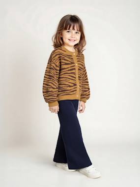 Legging fille large doublé maille polaire   - vertbaudet enfant