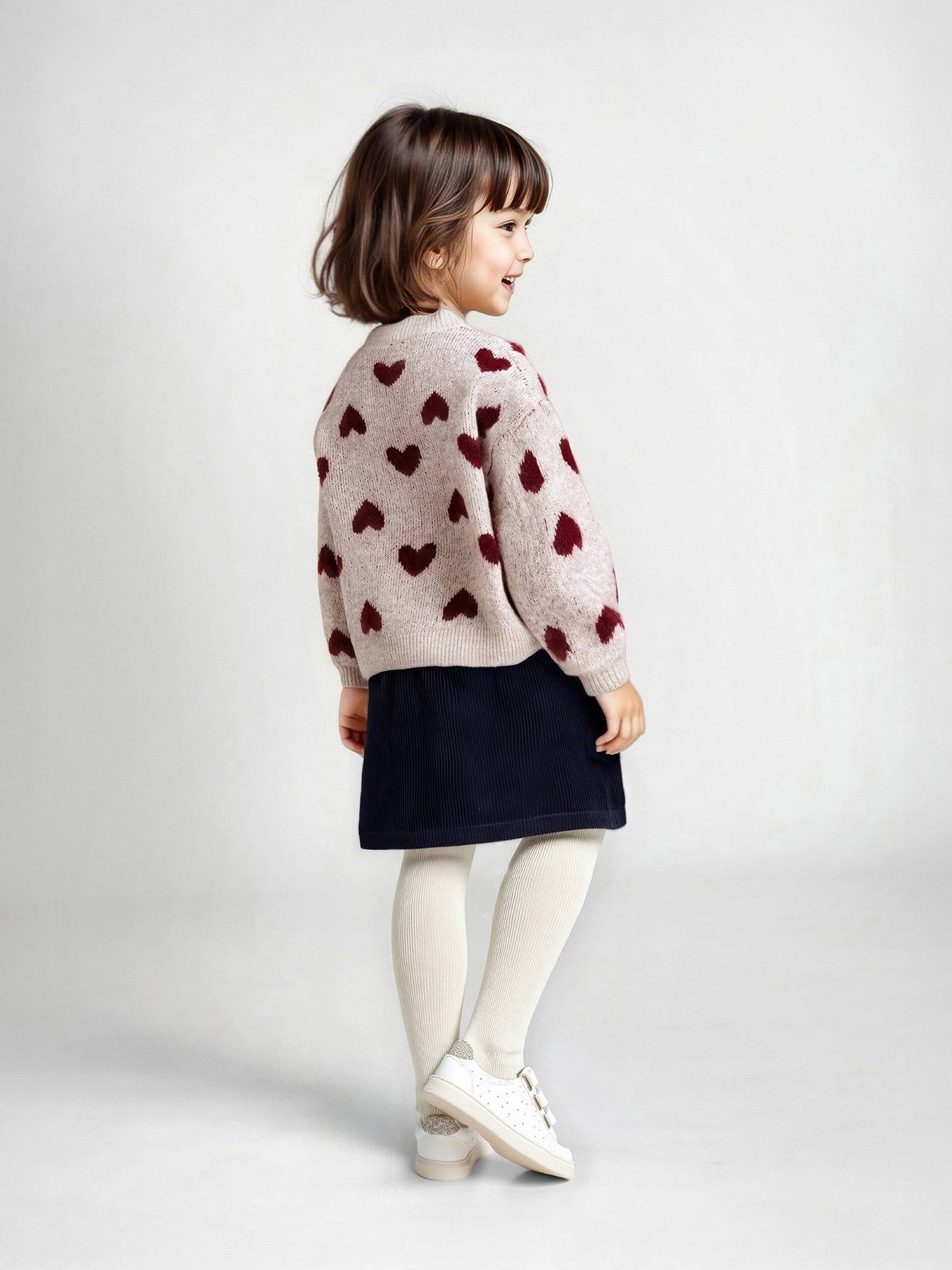 Gilet molletonné bleu marine pour enfant | Made in France