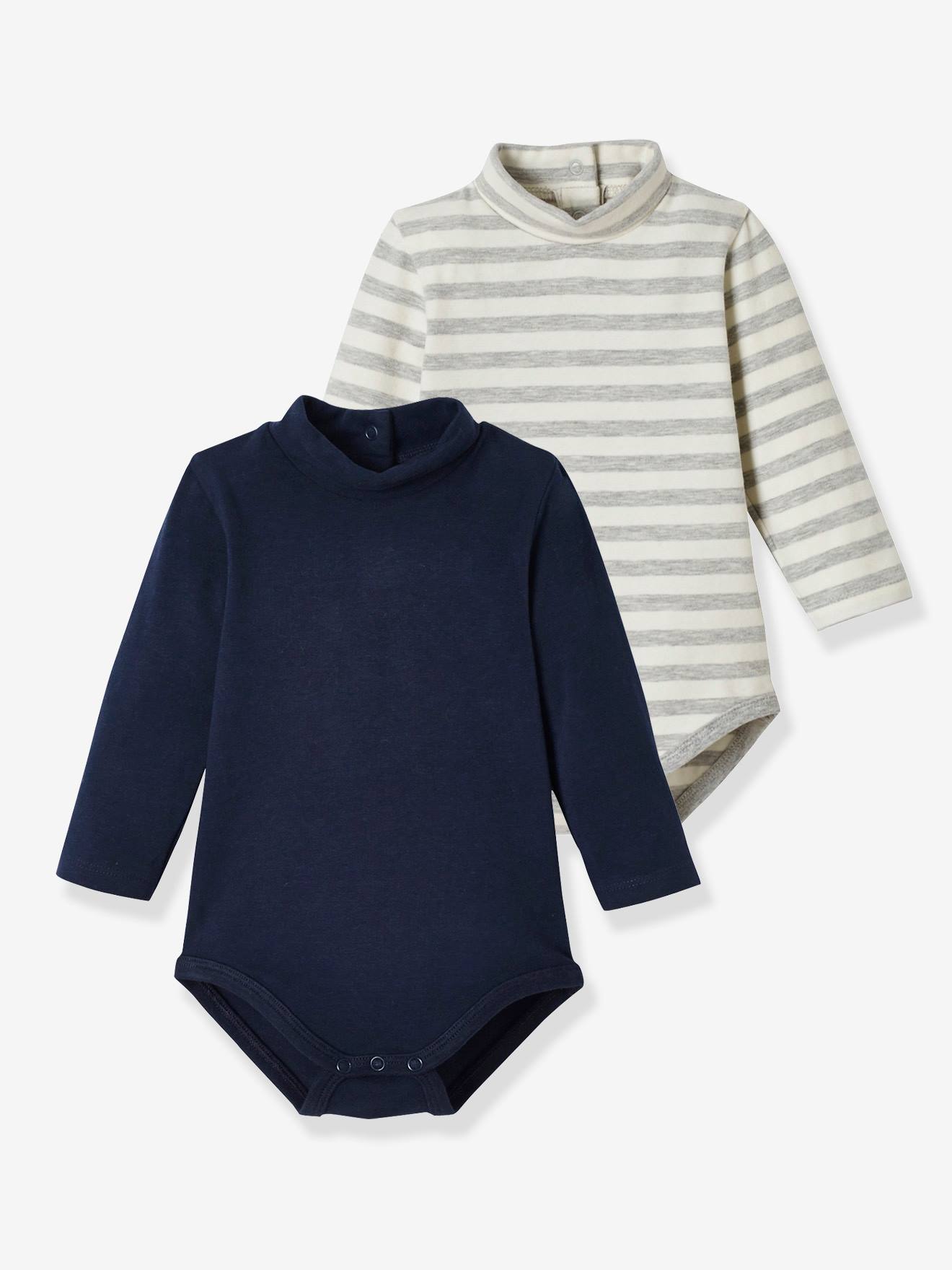 Snoopy  2 Pack Long Sleeve Body for Babies Sizes From 3 to 23 Months 