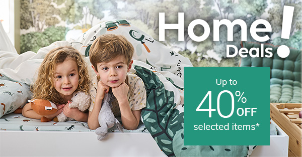 Home Deals: Up to 40% off selected items*