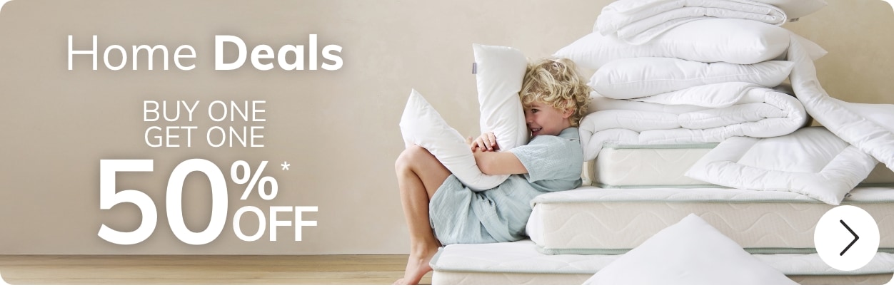 Home Deals: Buy one, Get one 50% off*