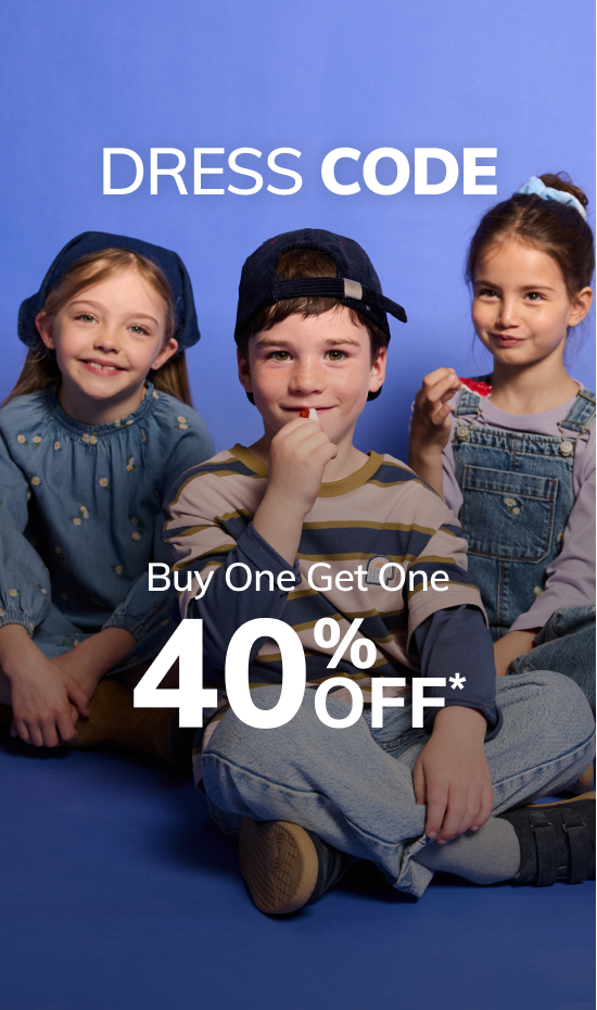 Dress code Buy One Get One 40% off*